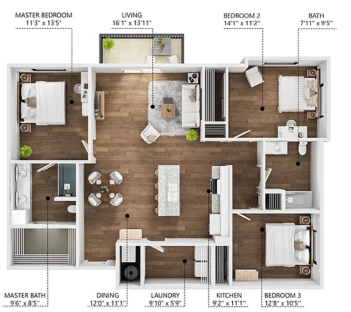 Floor plan C2