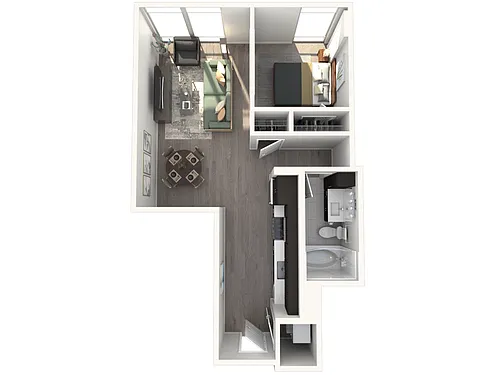 Floor plan zA380-WDU (Call for Income Restrictions)
