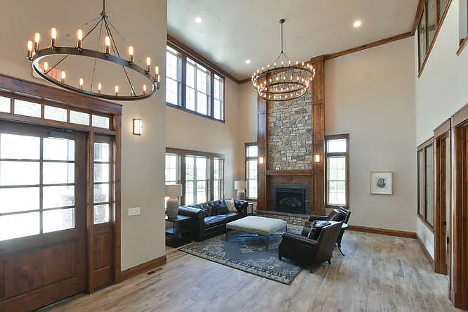 Interior of clubhouse and leasing office