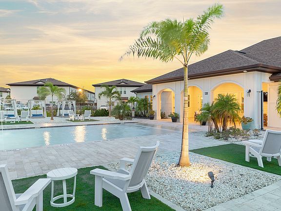 Unwind in this luxurious outdoor setting, perfect for relaxation and leisure.