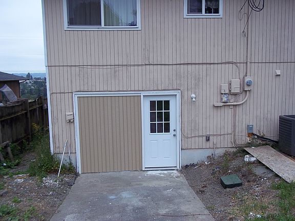 separate exit for downstairs