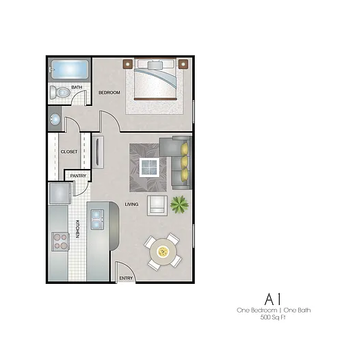 Floor plan A1