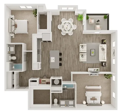 Floor plan B2