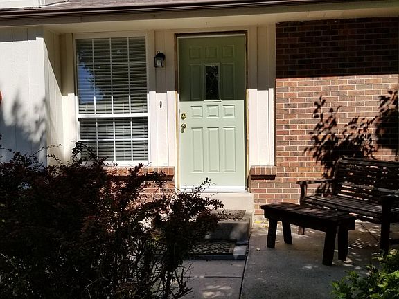 Front door of home