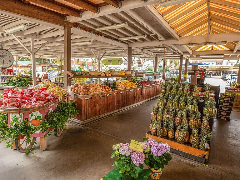 Fresh produce at Farmers Market