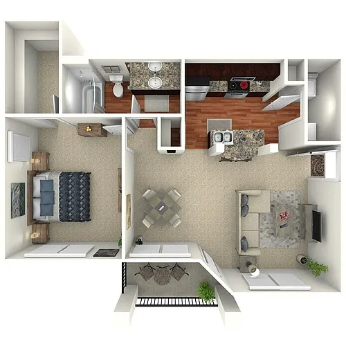Floor plan Caddo