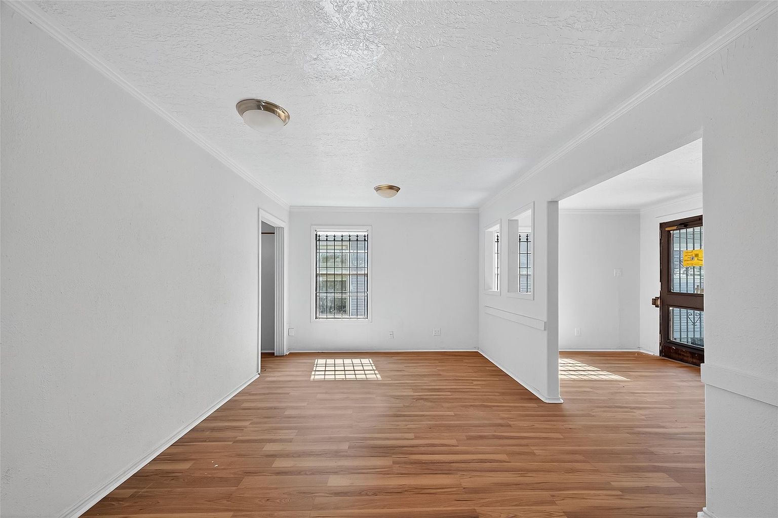 Home with bright interiors and well-maintained exterior