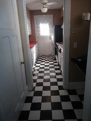 Spacious kitchen with pantry and study nook