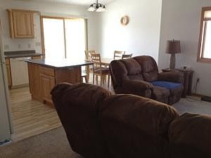 Open Concept With Vaulted Ceiling