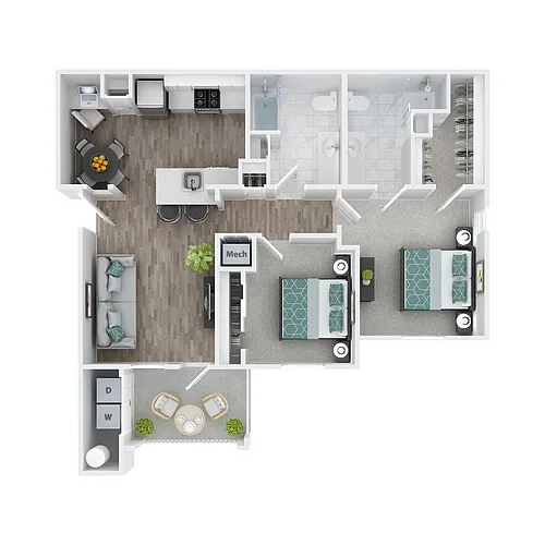 Floor plan B1