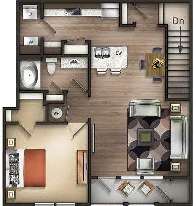 Floor plan A2U The Dovie
