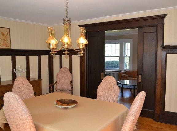 CHESTNUT TRIM-POCKET DOORS