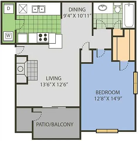 Floor plan A3C