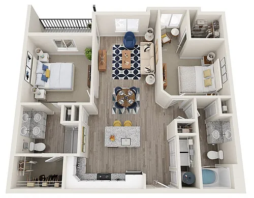 Floor plan Westcott