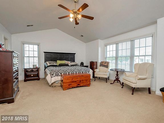 Spacious Master Bedroom with Cathedral Ceiling
