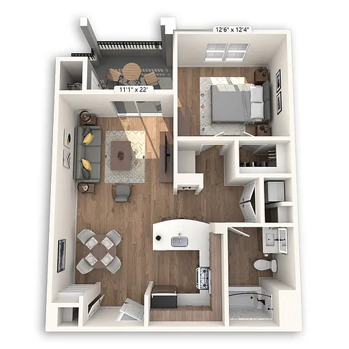 Floor plan Mission Platinum