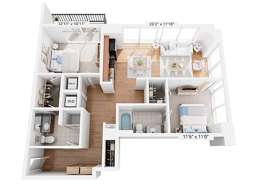 Floor plan B2