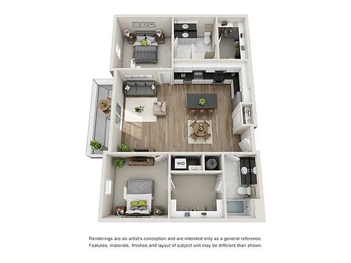Floor plan B1E