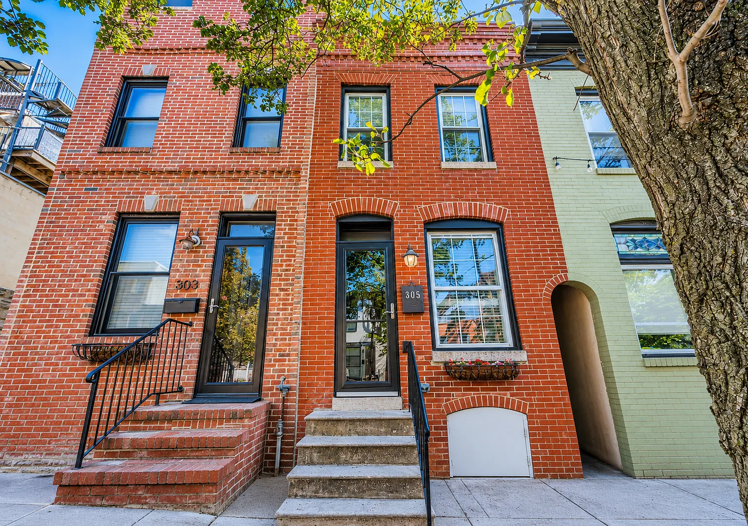Charming Baltimore Rowhome with Exposed Brick & Private Patio — Photo 1