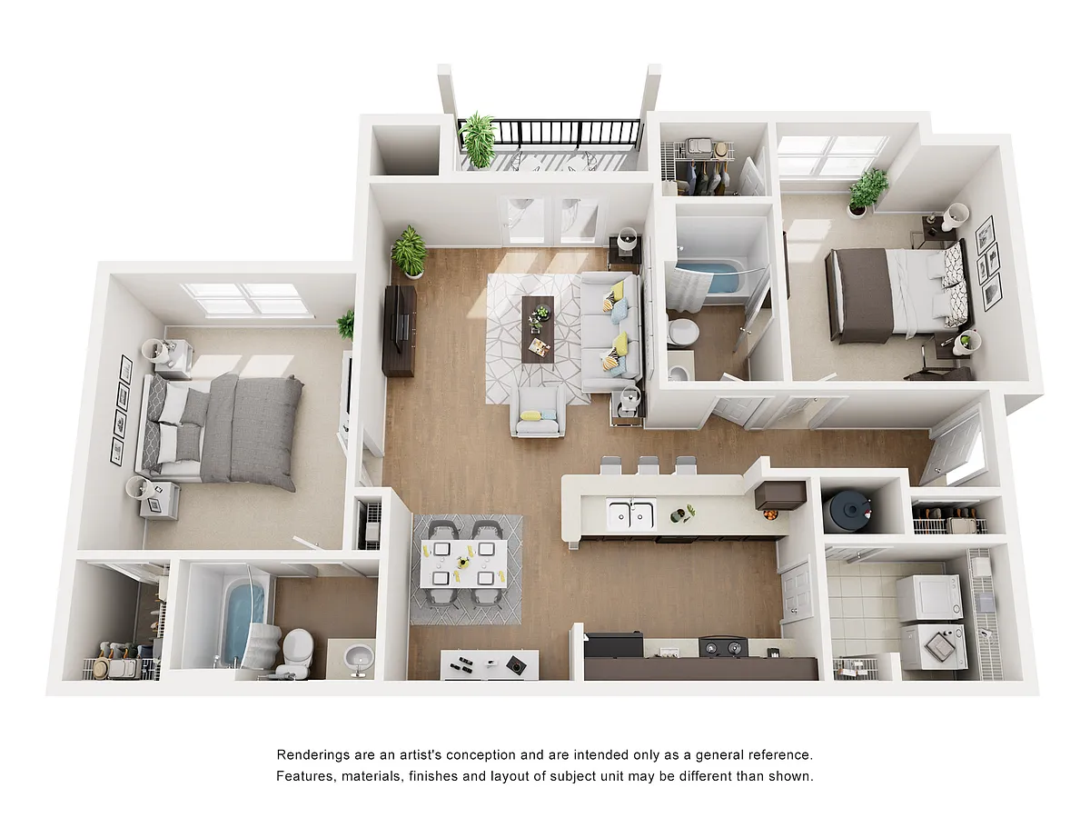 Floor plan Alexian (B1)