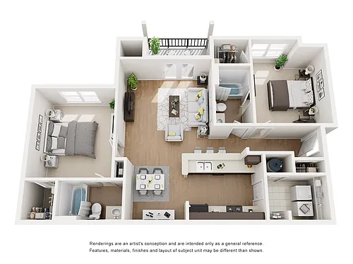 Floor plan Alexian (B1)