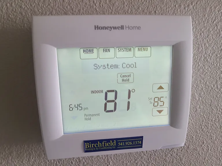 Upstairs dual zone central air
