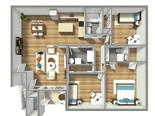 Floor plan Fern Prestige