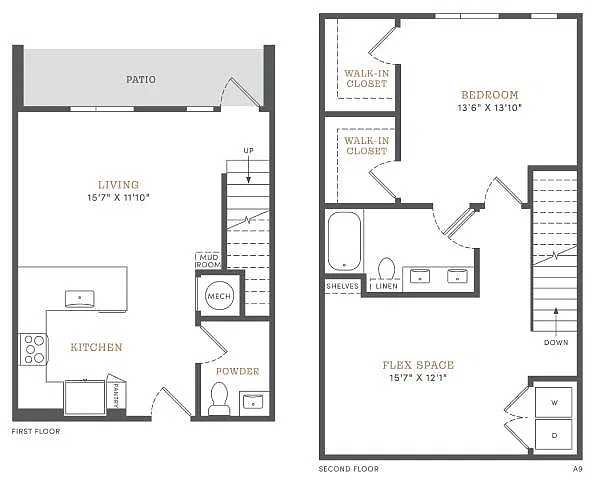 Floor plan TH4