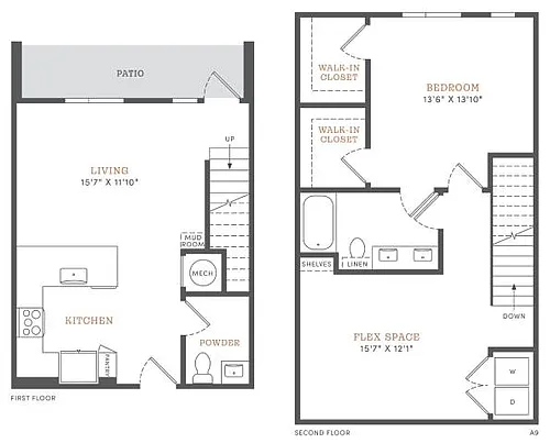 Floor plan TH4