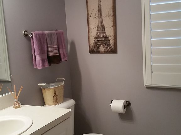 Half Bath on First Floor
