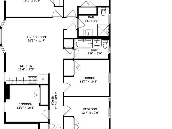 2nd image of 3381 Broadway #63A