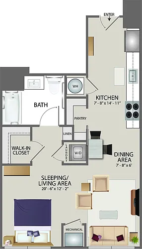 Floor plan Reserve A3