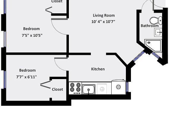 2nd image of 226 E 78th St #26