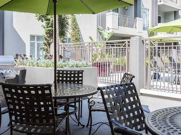 Outdoor Courtyard with Grilling Area