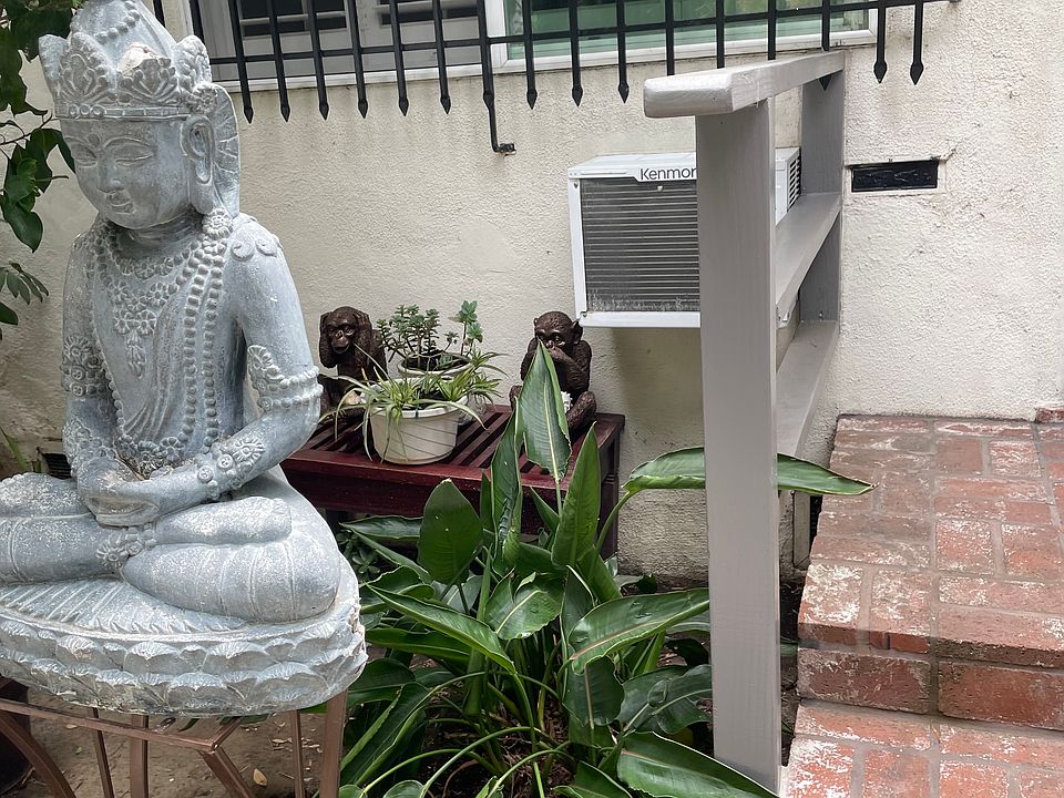 Next to the entrance of the unit