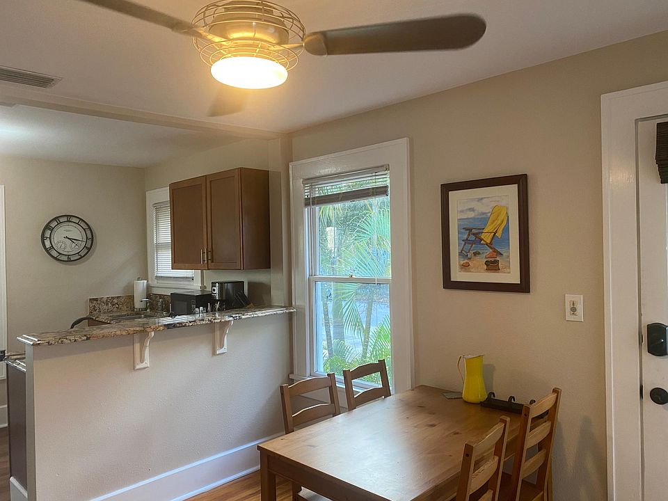 Kitchen and dining area