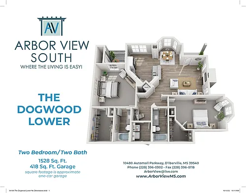 Floor plan The Dogwood Lower