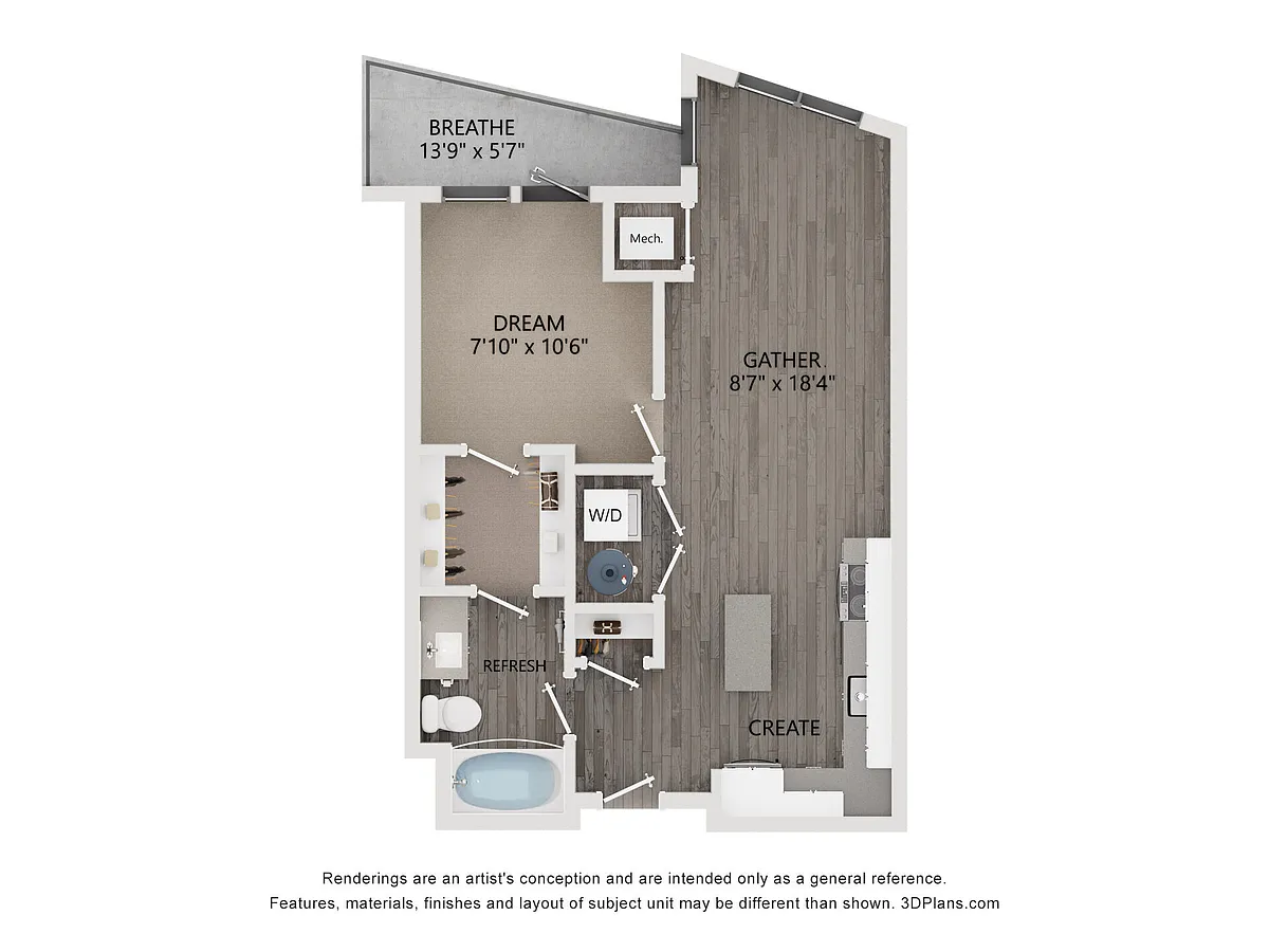 Floor plan A0107