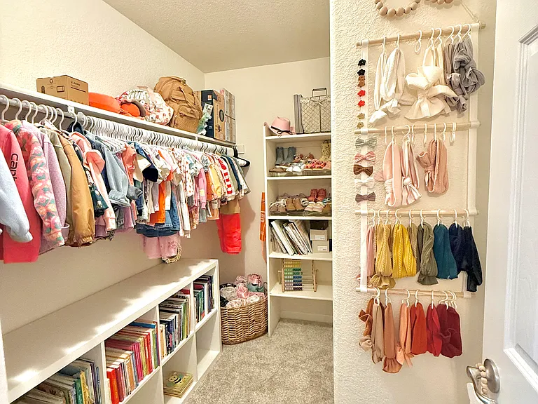 Second floor bedroom 1 walk-in closet