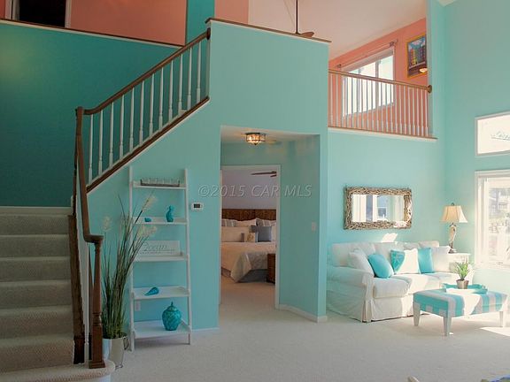 Living room and view of loft