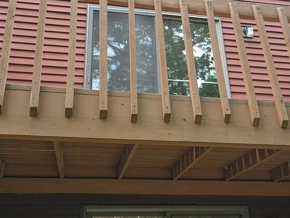 Patio and Deck on rear