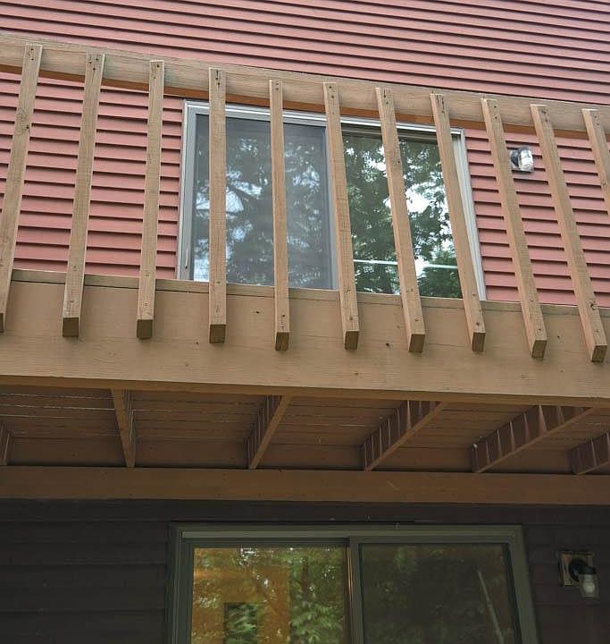 Patio and Deck on rear
