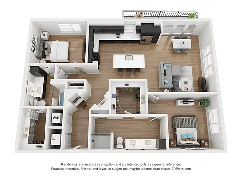 Floor plan B4