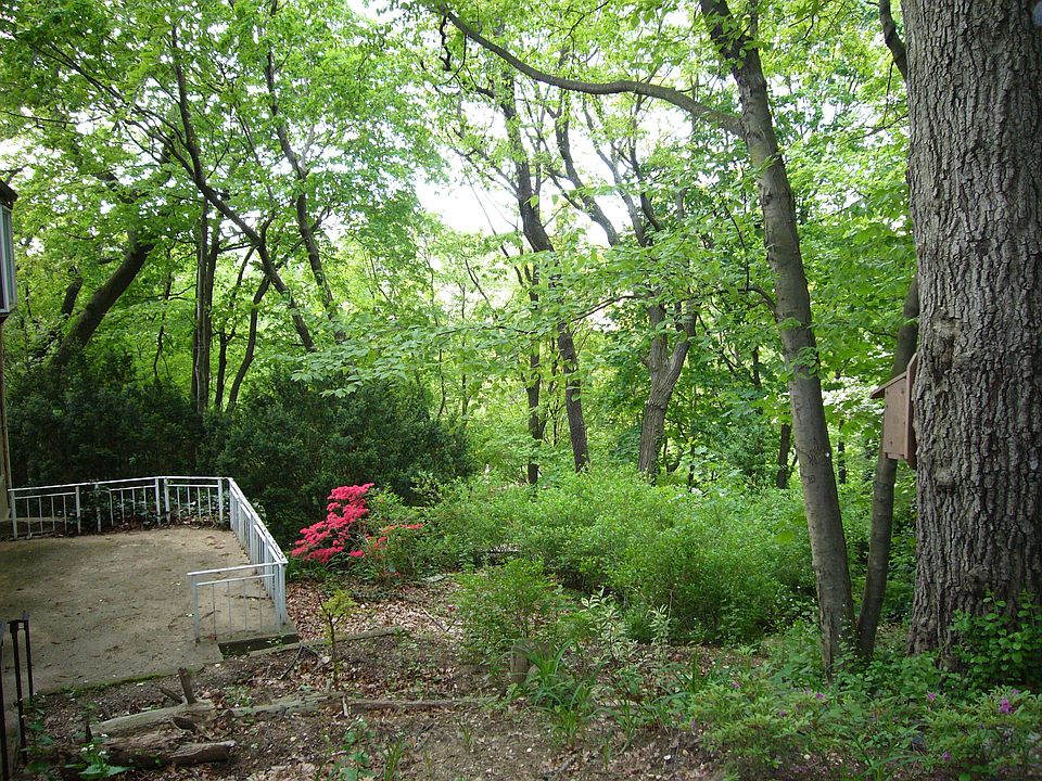 lush wooded setting, very private