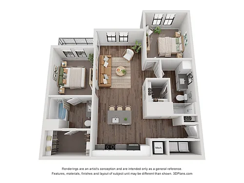 Floor plan B1