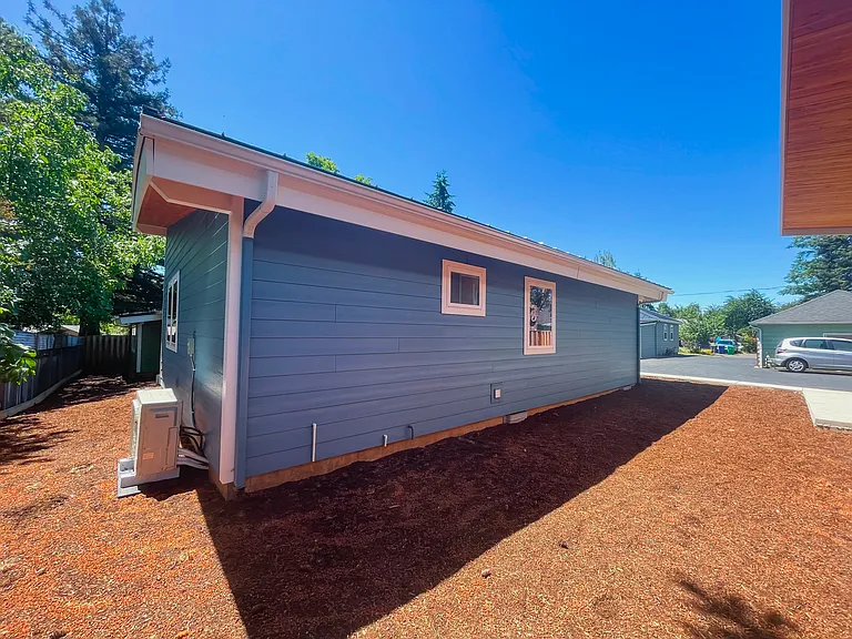 Side of house with yard
