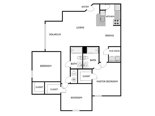 Floor plan 3 X 2