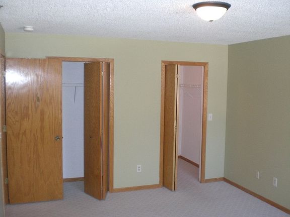 Two closets in master, including a walk-in!