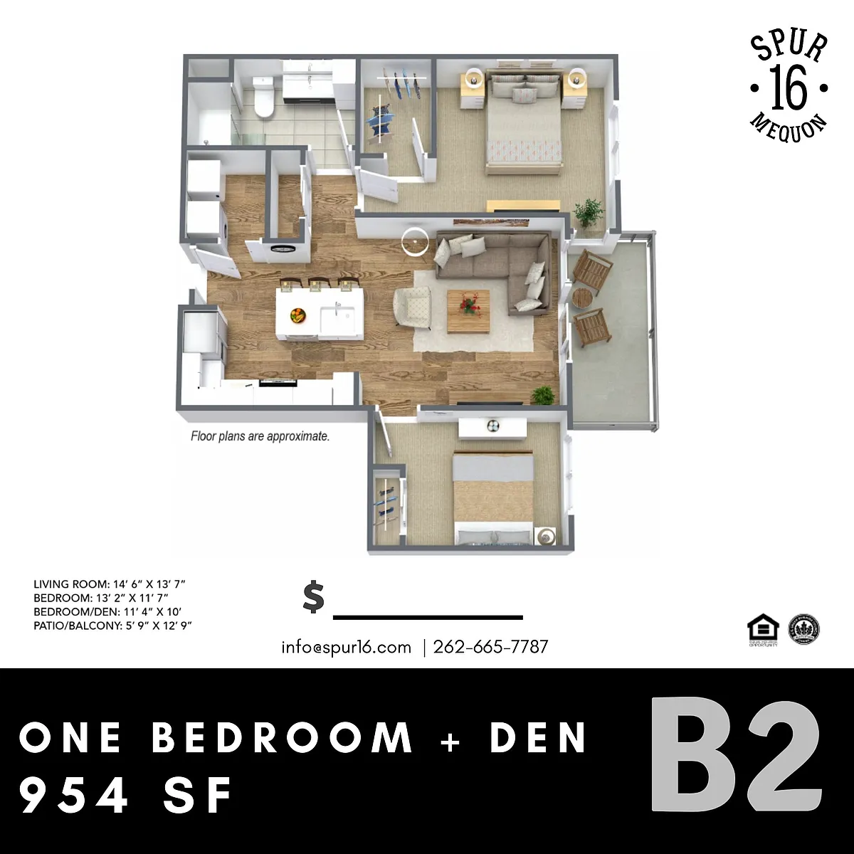 Floor plan B2