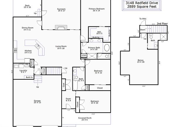 4th image of 3148 Redfield Drive
